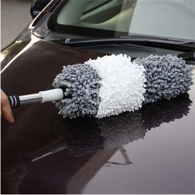Car Microfiber Round Duster – Perfect Car Duster for Interior & Exterior