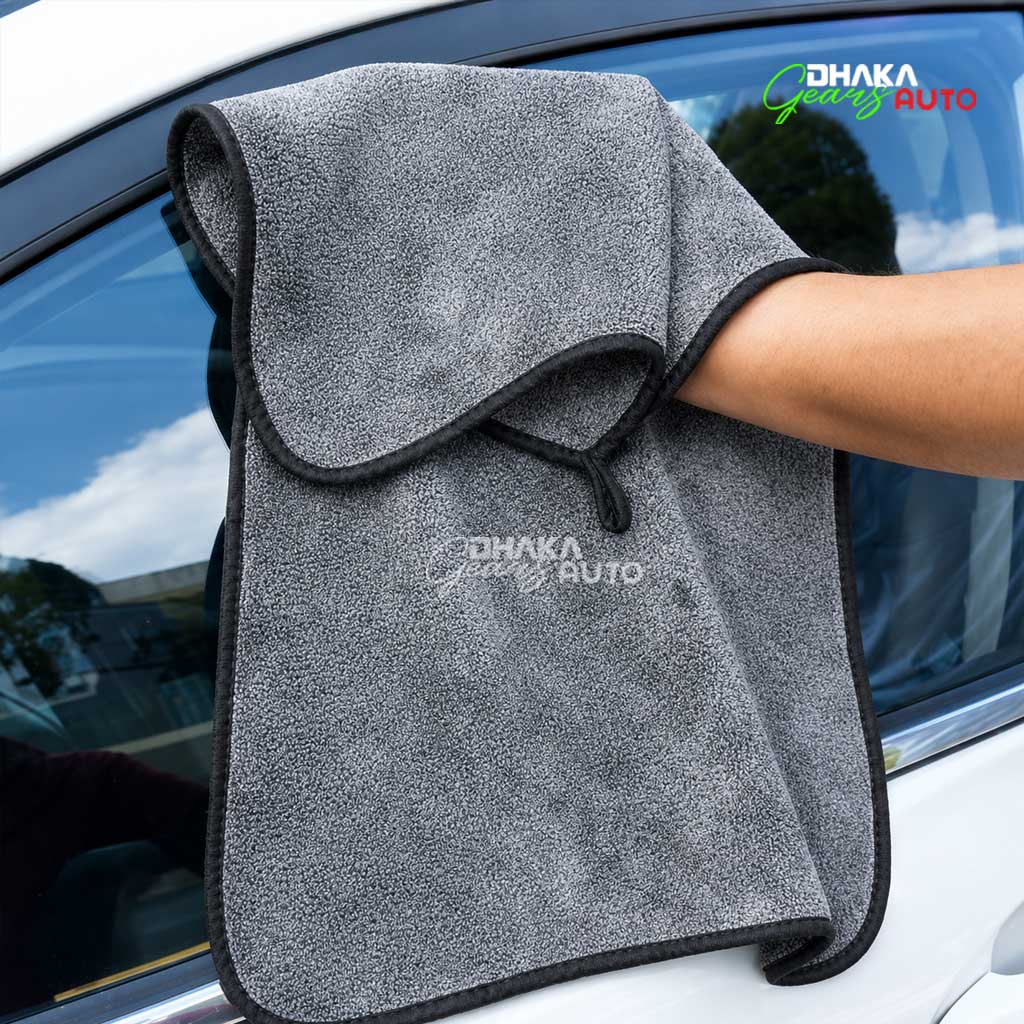 Heavy Absorbent Microfiber Car Drying Towel 60×40cm | Scratch Free , High Absorbency Premium Quality Towel