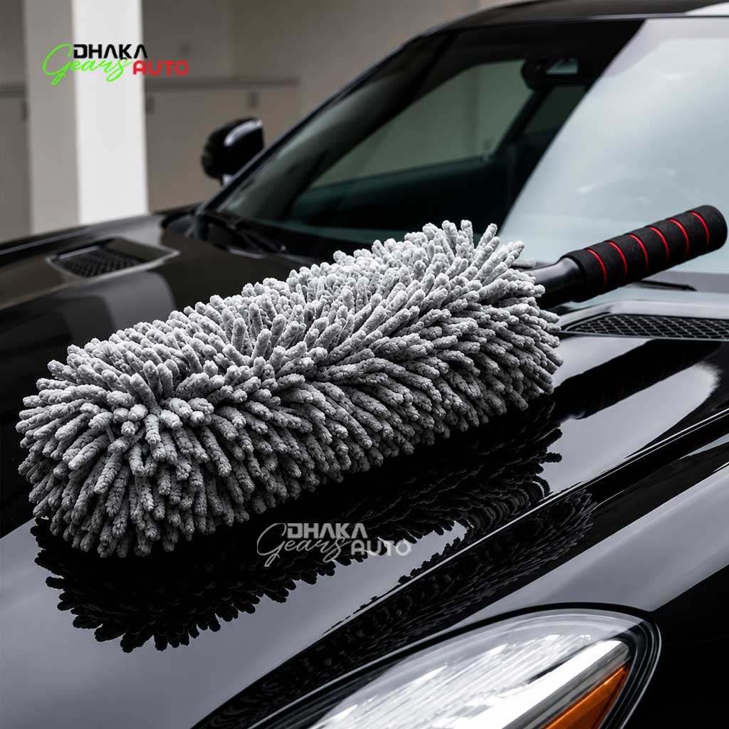 High-Quality Microfiber Car Duster– Multi-Purpose Cleaning for Car Ultra Soft Microfiber & Scratch-Free Cleaning