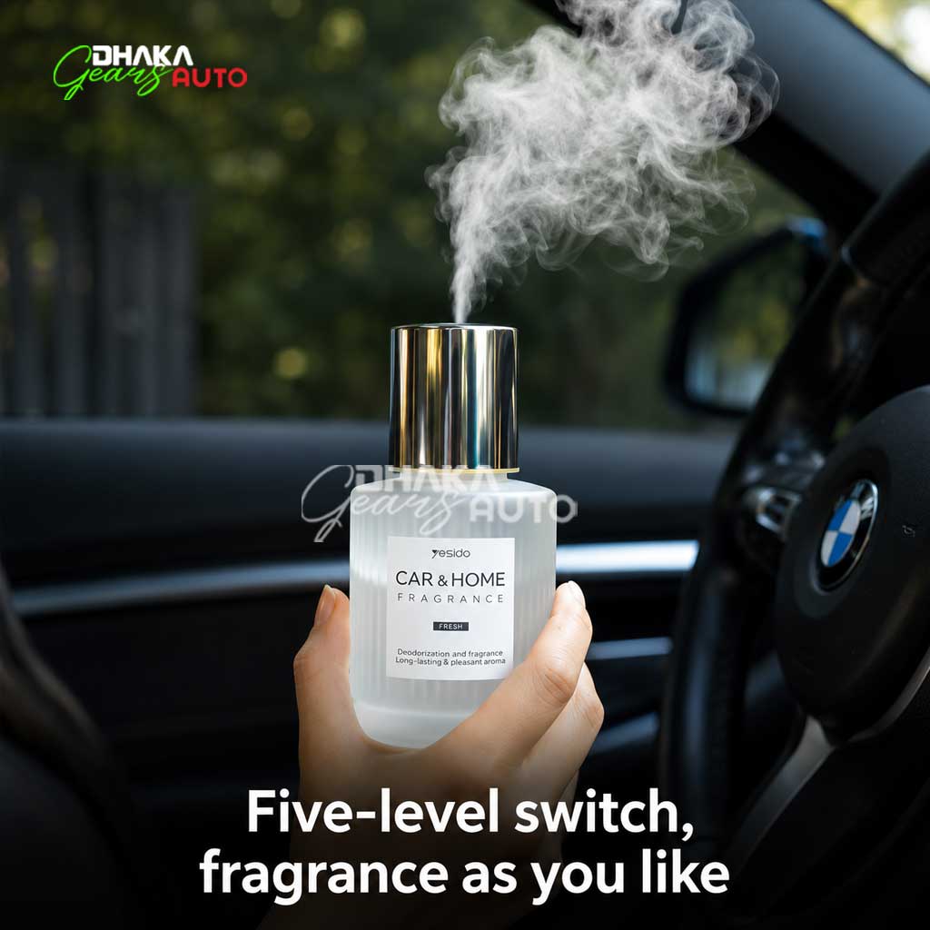 Yesido VC16 Smart Car Diffuser – USB Type-C Rechargeable Automatic Car Air Freshener with 5 Spray Modes